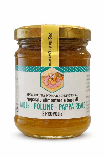 MIELE POLLINE PAPPA REALE E PROPOLIS