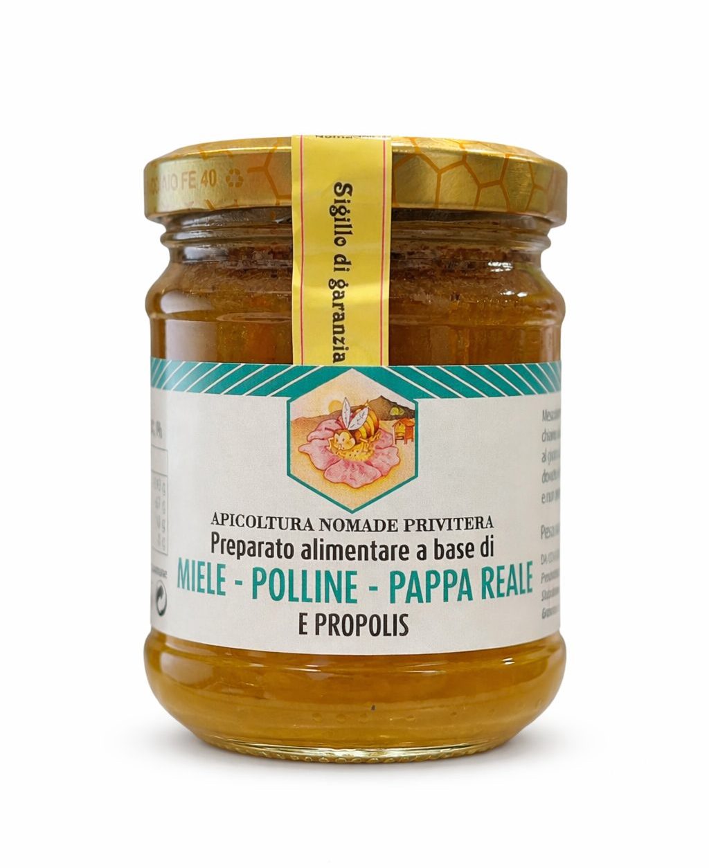MIELE POLLINE PAPPA REALE E PROPOLIS