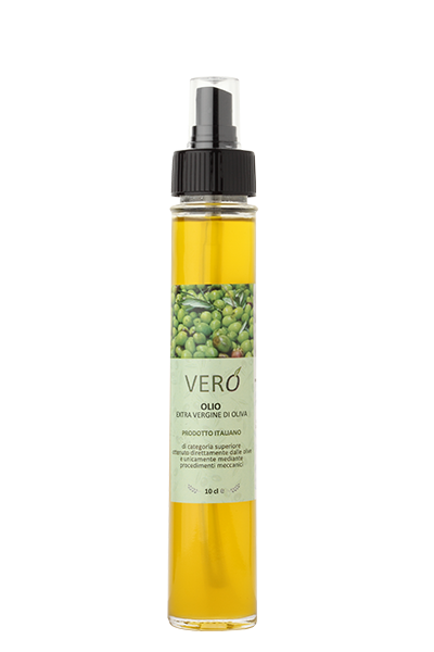 OLIO EXTRA VERGINE DI OLIVA - BOTTIGLIA VETRO CON EROGATORE SPRAY CL.10