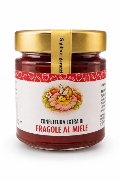 CONFETTURA DI FRAGOLE AL MIELE